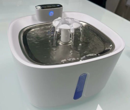 Smart Drikkefontene for Katter og Hunder – 3.2L Rustfritt Stål med Filter | Skanto