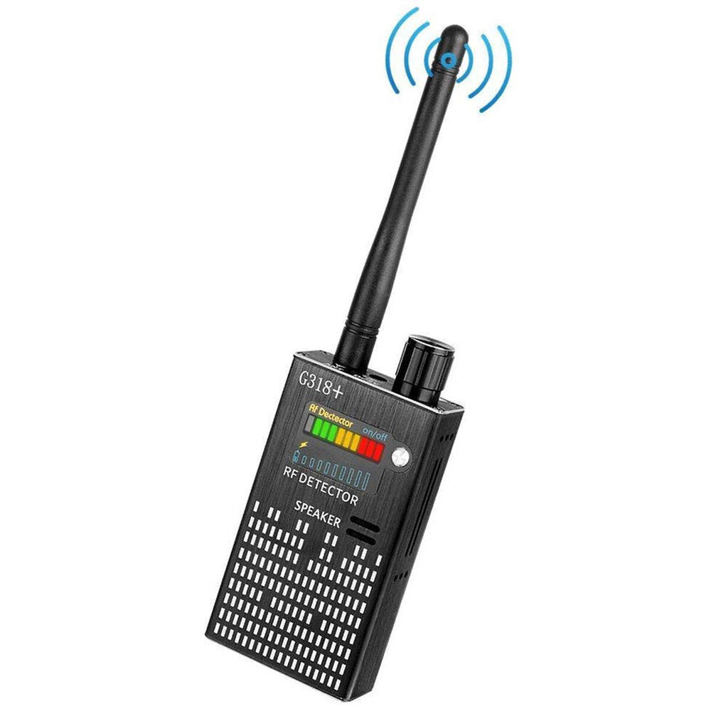 Spy Signal Bug Detector, HF Detector, Hidden Camera, Laser Lens, GSM GPS Enhetsfinner