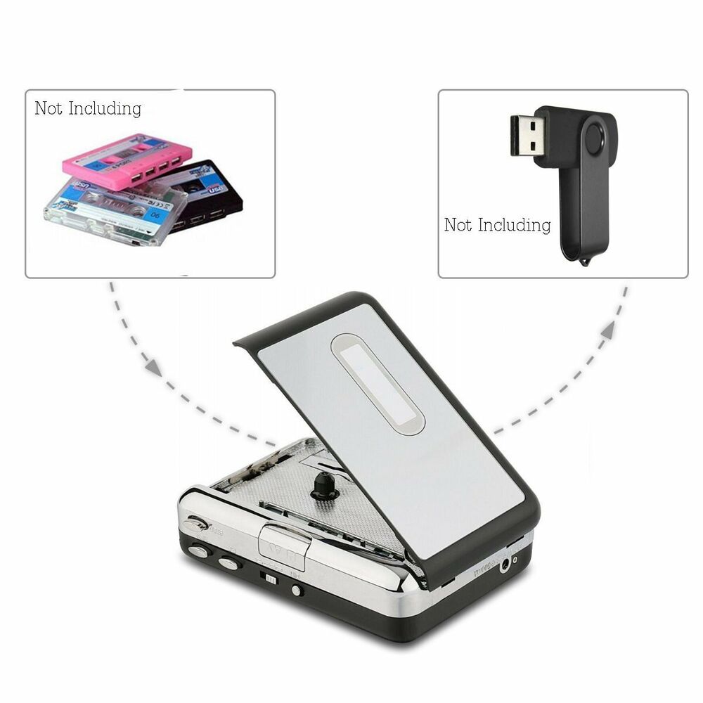 Skanto | Kasset-til-MP3 format konverter - Lagre til USB minnepinne - Musikkspiller