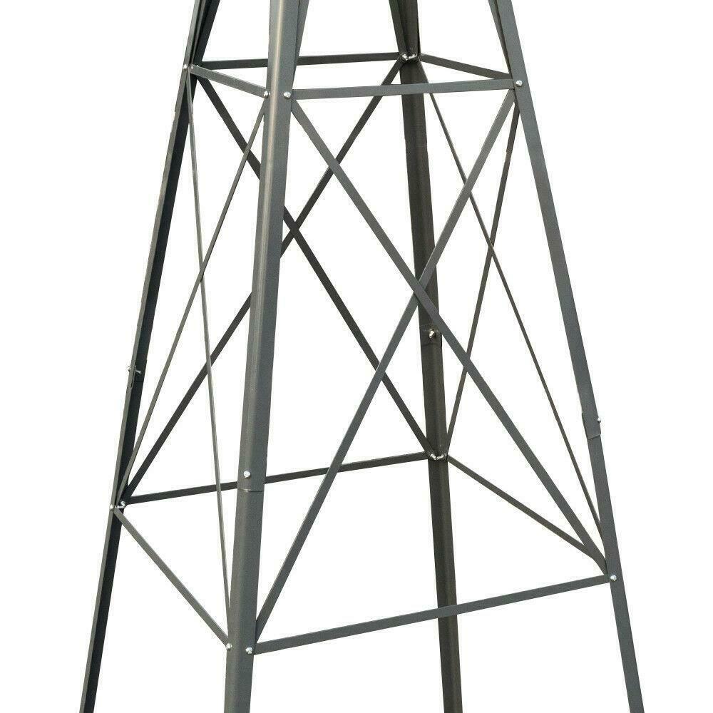 Skanto | Vindmølle 8FT Metall Ornamental - Hagedekorasjon