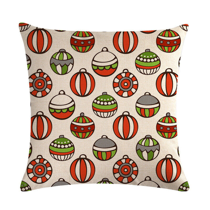 18" Cojines Merry Xmas Sofa Pute Deksel Tilbehør Hjem Sofa Dekor Putehylse Skanto