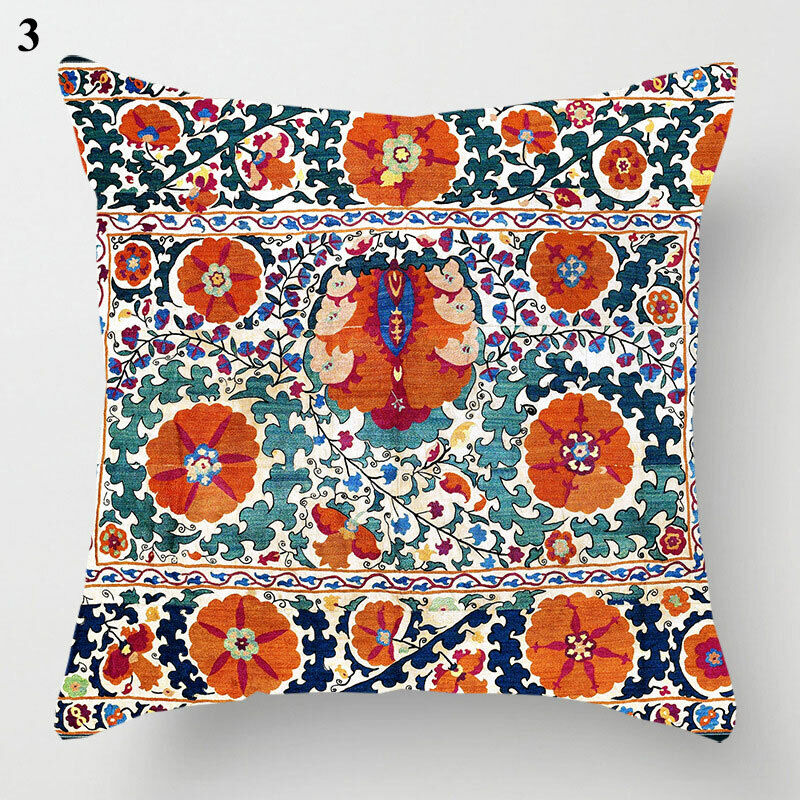 Etnisk Boho Mandala Print Kasteputevar Sofa Putetrekk Hjemmedekor Skanto
