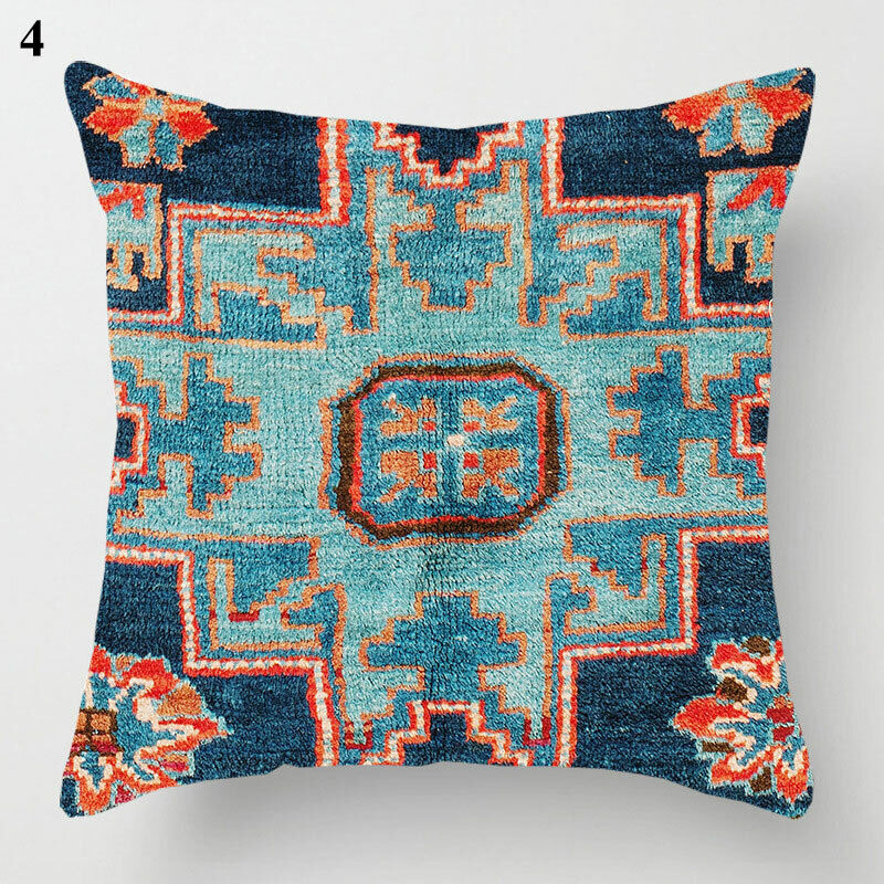 Etnisk Boho Mandala Print Kasteputevar Sofa Putetrekk Hjemmedekor Skanto