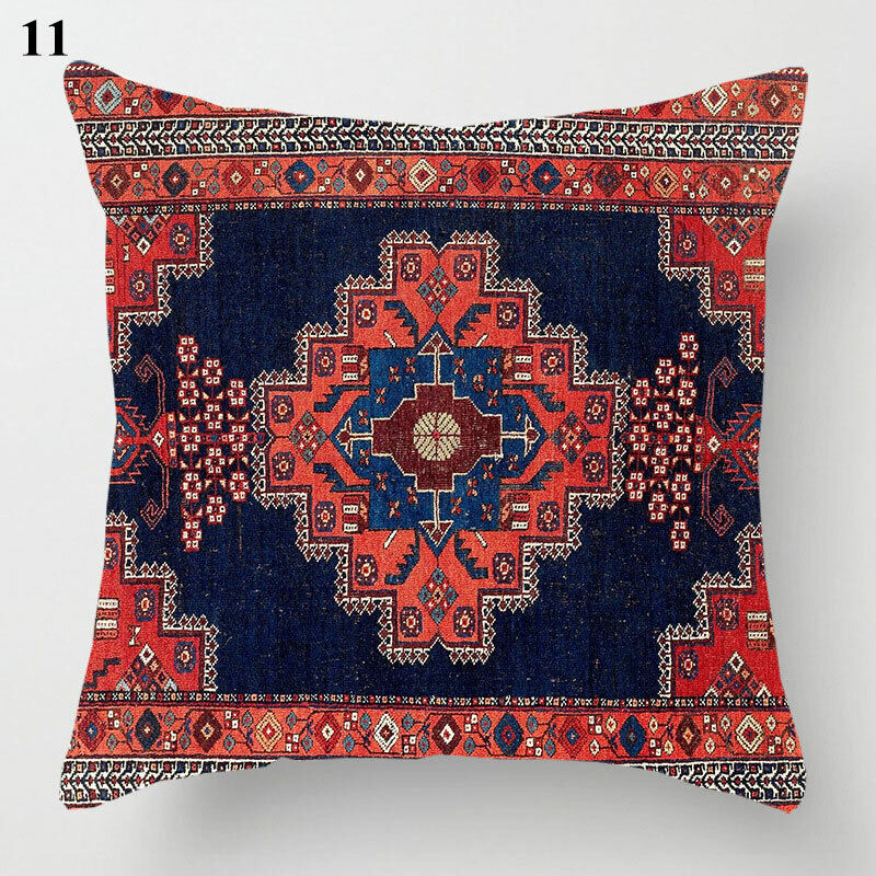 Etnisk Boho Mandala Print Kasteputevar Sofa Putetrekk Hjemmedekor Skanto