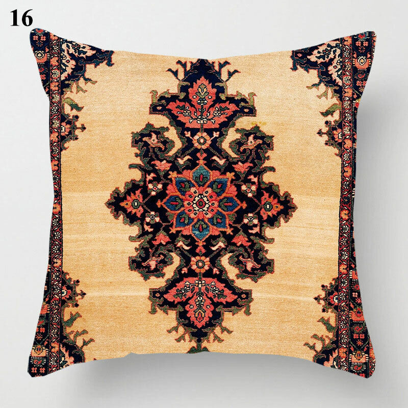 Etnisk Boho Mandala Print Kasteputevar Sofa Putetrekk Hjemmedekor Skanto