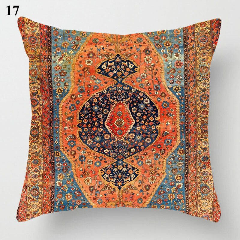 Etnisk Boho Mandala Print Kasteputevar Sofa Putetrekk Hjemmedekor Skanto