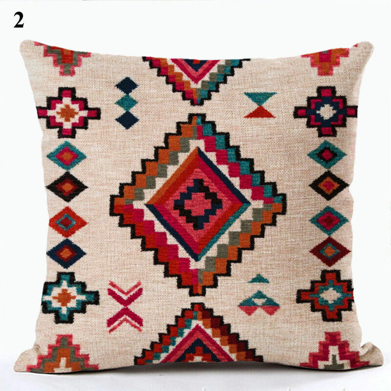 Etnisk Boho Mandala Print Kasteputevar Sofa Putetrekk Hjemmedekor Skanto