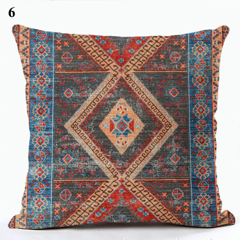 Etnisk Boho Mandala Print Kasteputevar Sofa Putetrekk Hjemmedekor Skanto