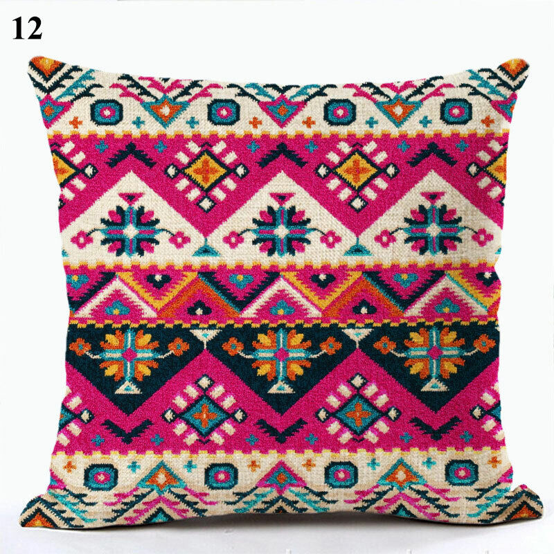 Etnisk Boho Mandala Print Kasteputevar Sofa Putetrekk Hjemmedekor Skanto