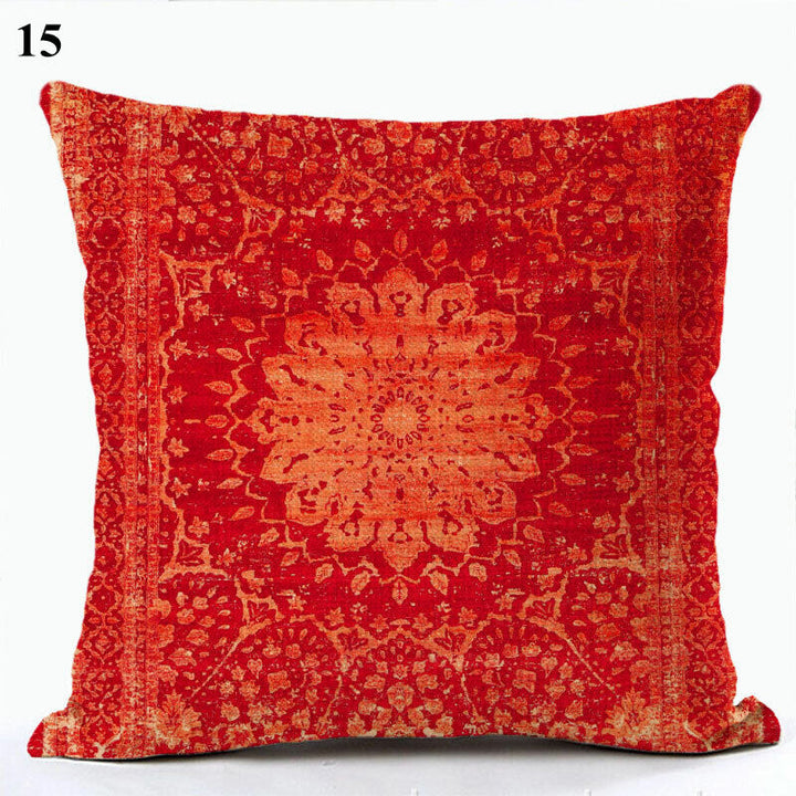 Etnisk Boho Mandala Print Kasteputevar Sofa Putetrekk Hjemmedekor Skanto