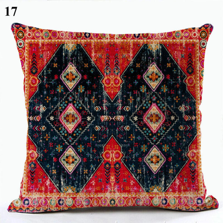 Etnisk Boho Mandala Print Kasteputevar Sofa Putetrekk Hjemmedekor Skanto