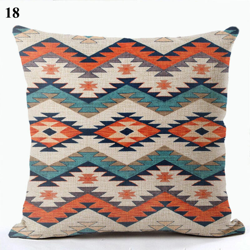 Etnisk Boho Mandala Print Kasteputevar Sofa Putetrekk Hjemmedekor Skanto