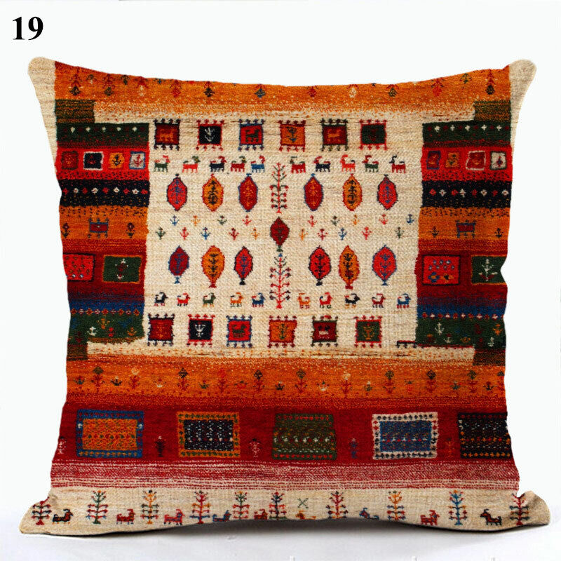 Etnisk Boho Mandala Print Kasteputevar Sofa Putetrekk Hjemmedekor Skanto