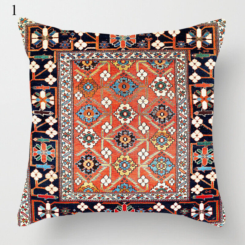 Etnisk Boho Mandala Print Kasteputevar Sofa Putetrekk Hjemmedekor Skanto
