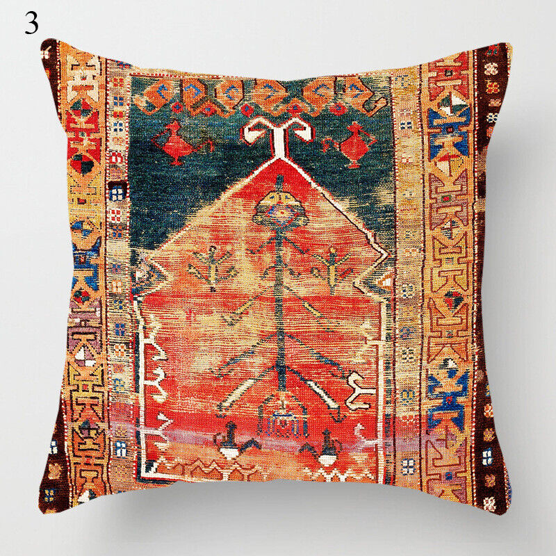 Etnisk Boho Mandala Print Kasteputevar Sofa Putetrekk Hjemmedekor Skanto