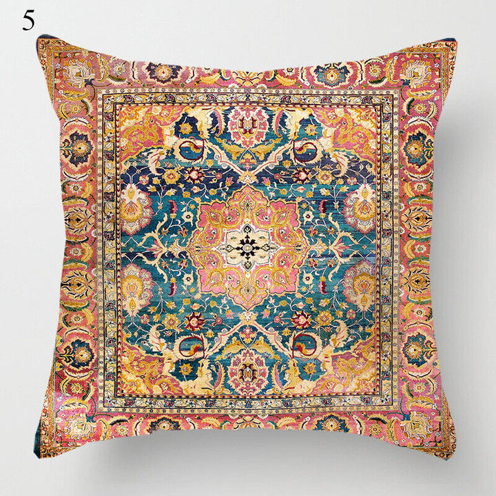 Etnisk Boho Mandala Print Kasteputevar Sofa Putetrekk Hjemmedekor Skanto
