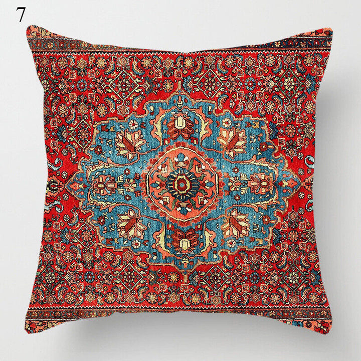 Etnisk Boho Mandala Print Kasteputevar Sofa Putetrekk Hjemmedekor Skanto