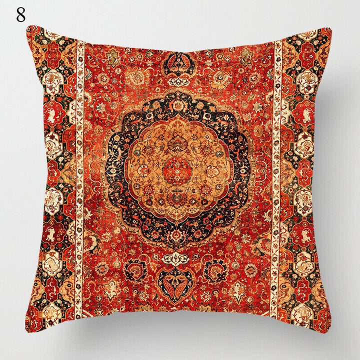 Etnisk Boho Mandala Print Kasteputevar Sofa Putetrekk Hjemmedekor Skanto