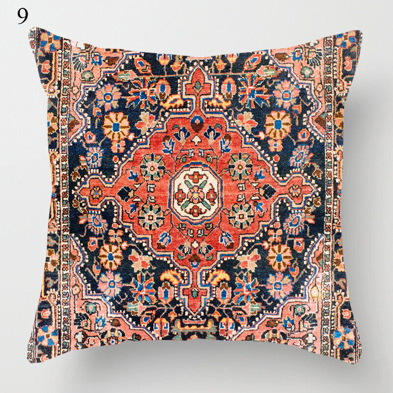 Etnisk Boho Mandala Print Kasteputevar Sofa Putetrekk Hjemmedekor Skanto