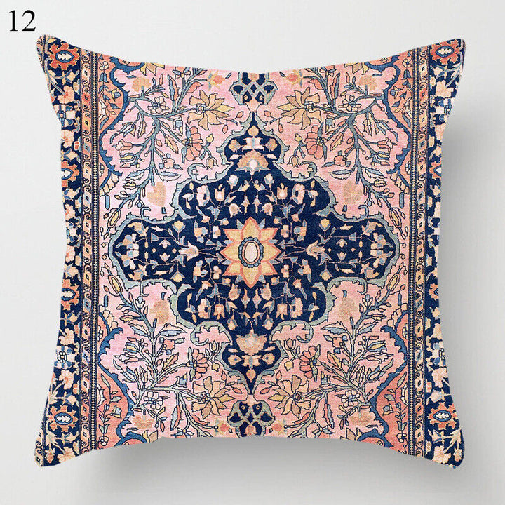 Etnisk Boho Mandala Print Kasteputevar Sofa Putetrekk Hjemmedekor Skanto