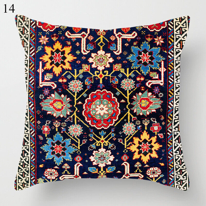Etnisk Boho Mandala Print Kasteputevar Sofa Putetrekk Hjemmedekor Skanto
