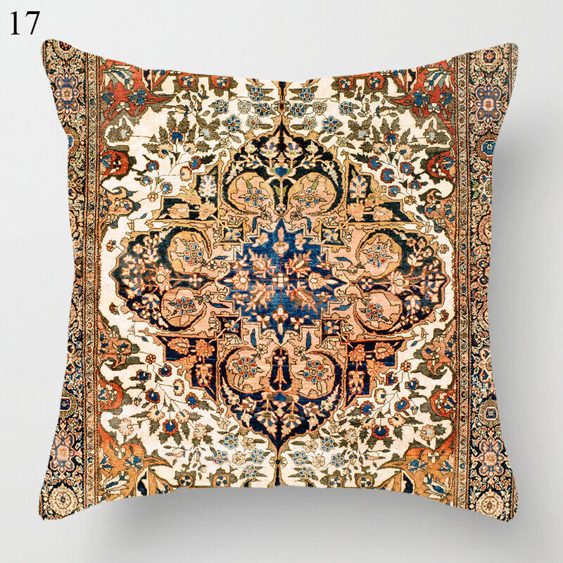 Etnisk Boho Mandala Print Kasteputevar Sofa Putetrekk Hjemmedekor Skanto