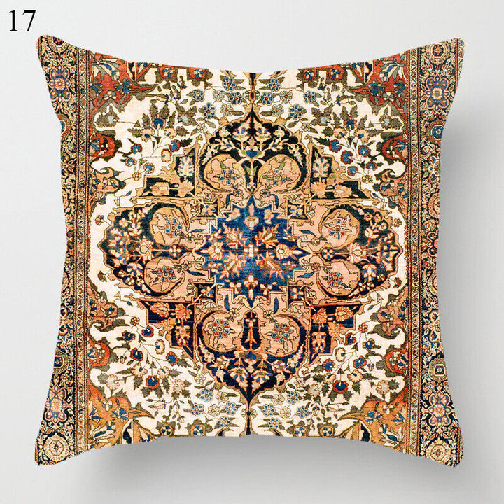 Etnisk Boho Mandala Print Kasteputevar Sofa Putetrekk Hjemmedekor Skanto