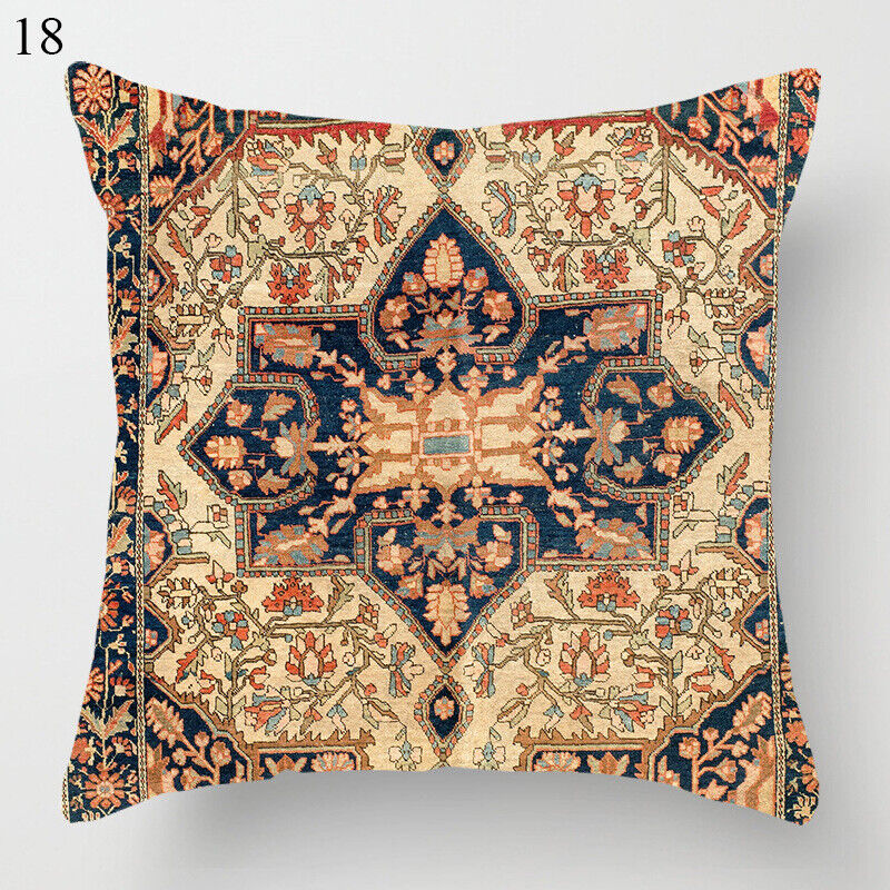 Etnisk Boho Mandala Print Kasteputevar Sofa Putetrekk Hjemmedekor Skanto