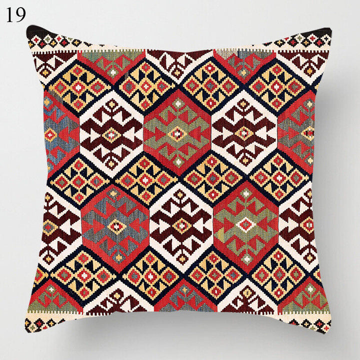 Etnisk Boho Mandala Print Kasteputevar Sofa Putetrekk Hjemmedekor Skanto