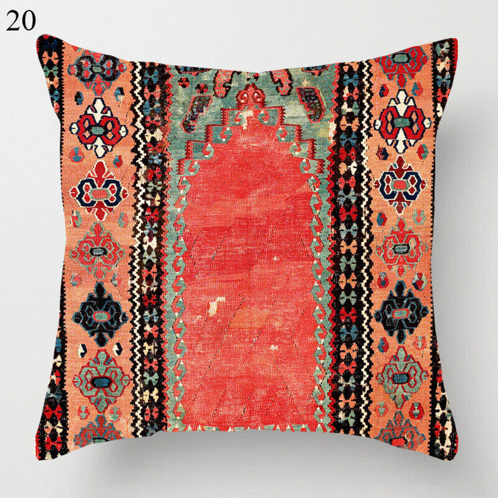 Etnisk Boho Mandala Print Kasteputevar Sofa Putetrekk Hjemmedekor Skanto