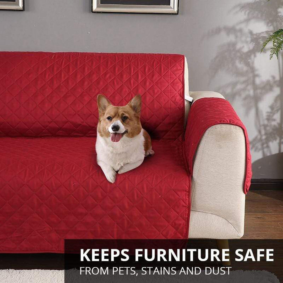 1/2/3 Seters Kjæledyr Sofa Beskyttelsesdeksel Quilted Sofa Deksel Lounge Slipcover Skanto