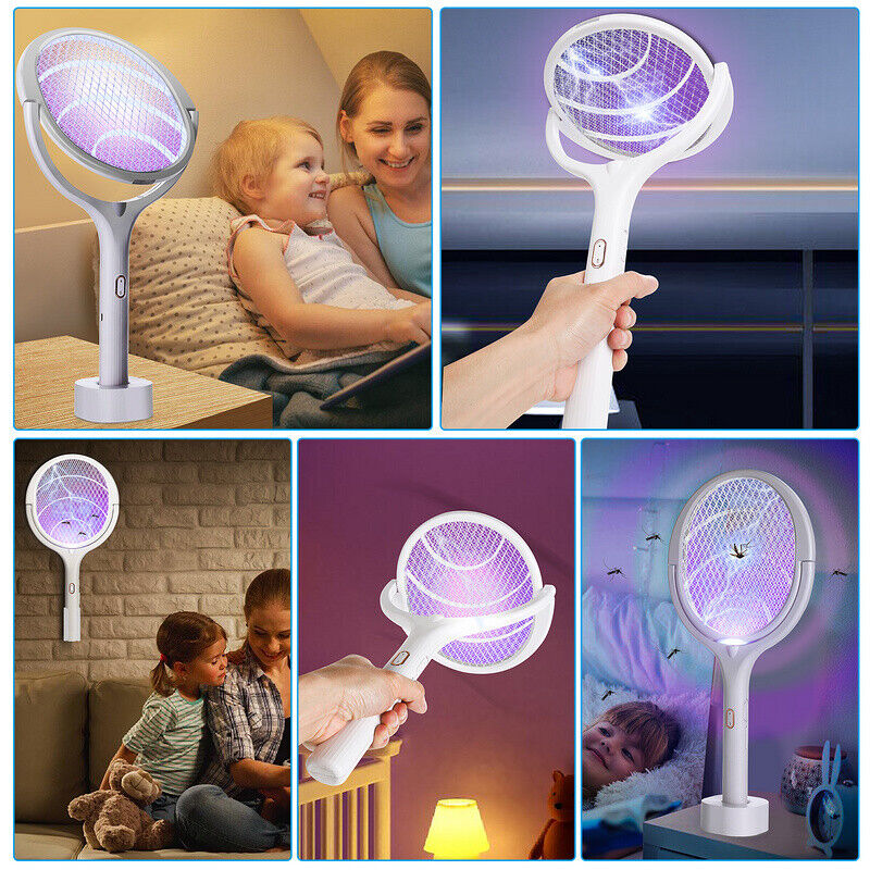 Elektrisk Fluebekjemping 5 i 1 Oppladbar | Skanto
