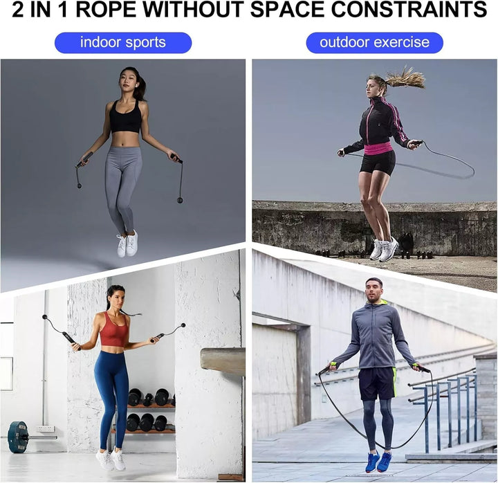Skanto | Smart Hoppetau – Trådløs Fitness med Sanntidsovervåking