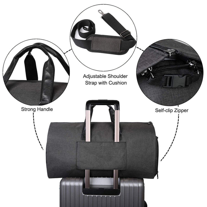 Konvertibel massiv lagring - opptil 6 dager bag med designede rom Skanto