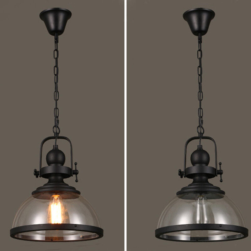 Skanto | Antikk Glass Jern Retro Industriell Kransekage Pendellamper Taklamper