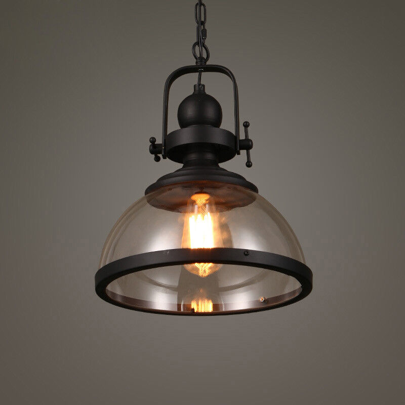 Skanto | Antikk Glass Jern Retro Industriell Kransekage Pendellamper Taklamper