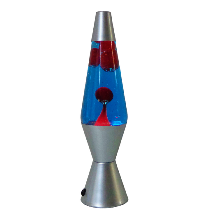 Retro Lava Lampe - Fredelig Bevegelse Voksvæske Avslapning Lys Gave Skanto