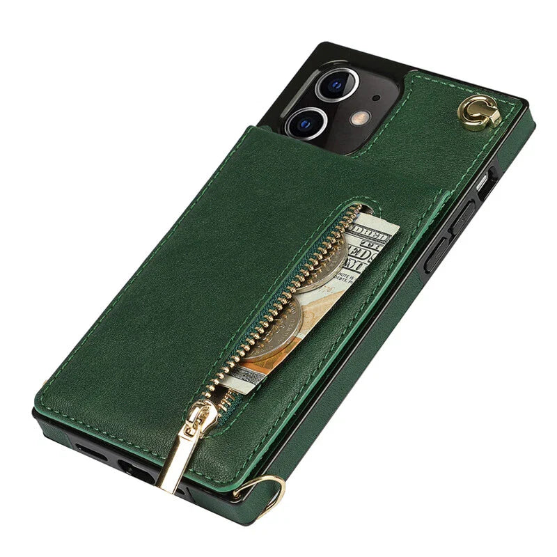 Skanto | 3i1 Telefonveske med kort- og myntlomme crossbody veske