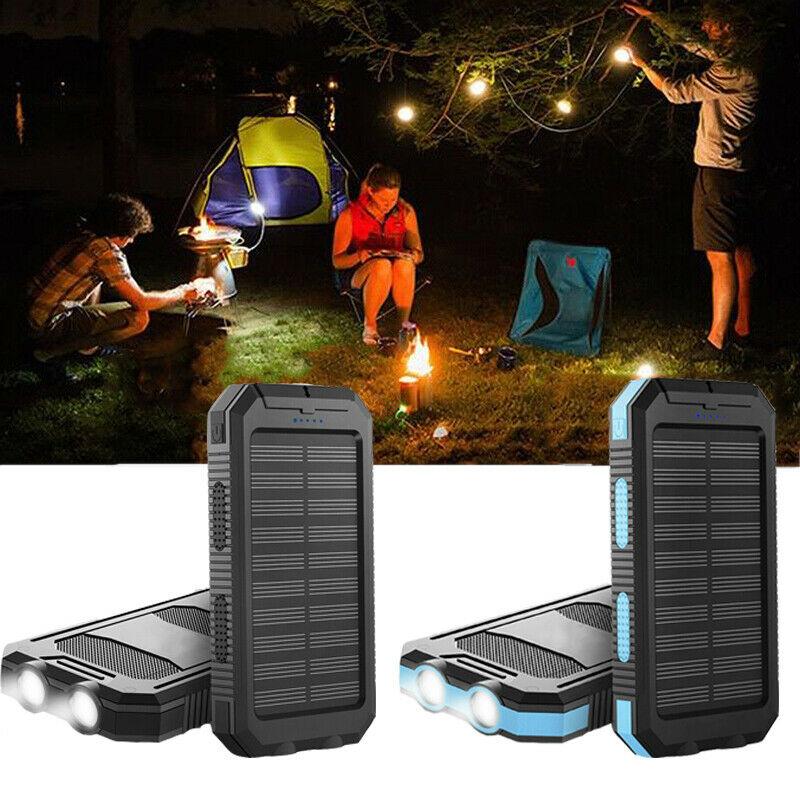 Skanto | Solenergi Power Bank Vanntett Dual USB Lader