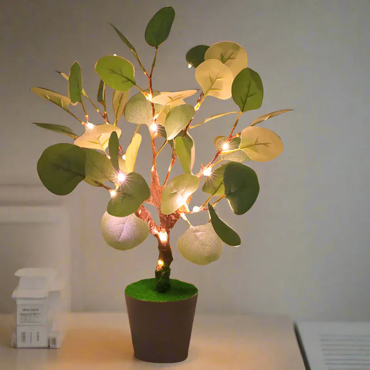 Skanto | FestiGlow - Juleglød LED-nattlys med dekorativ potte