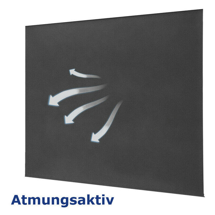 Vertikal markise solbeskyttelse utendørs rullestein antrasitt 2.5M*1.4M | Skanto