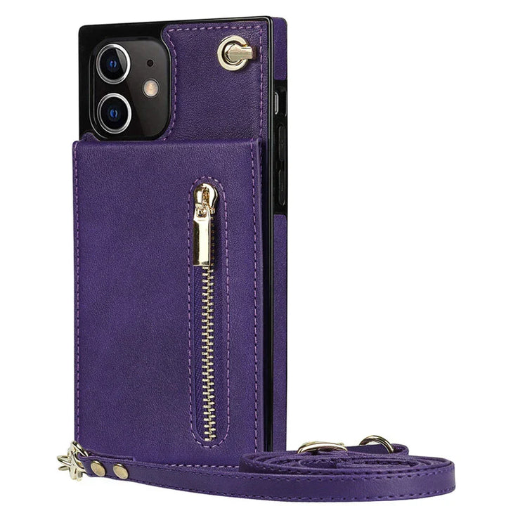 Skanto | 3i1 Telefonveske med kort- og myntlomme crossbody veske