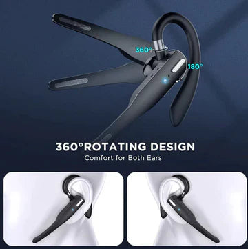 Skanto | Trucker Dual Mic Wireless Bluetooth 5.1 Støydempende Headset/Ørepropp