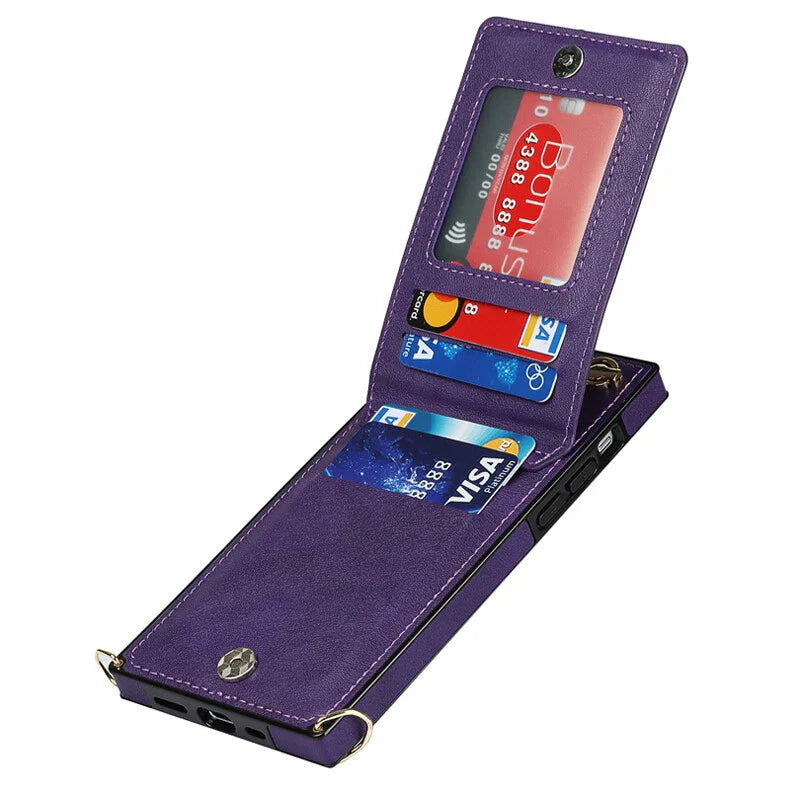 Skanto | 3i1 Telefonveske med kort- og myntlomme crossbody veske