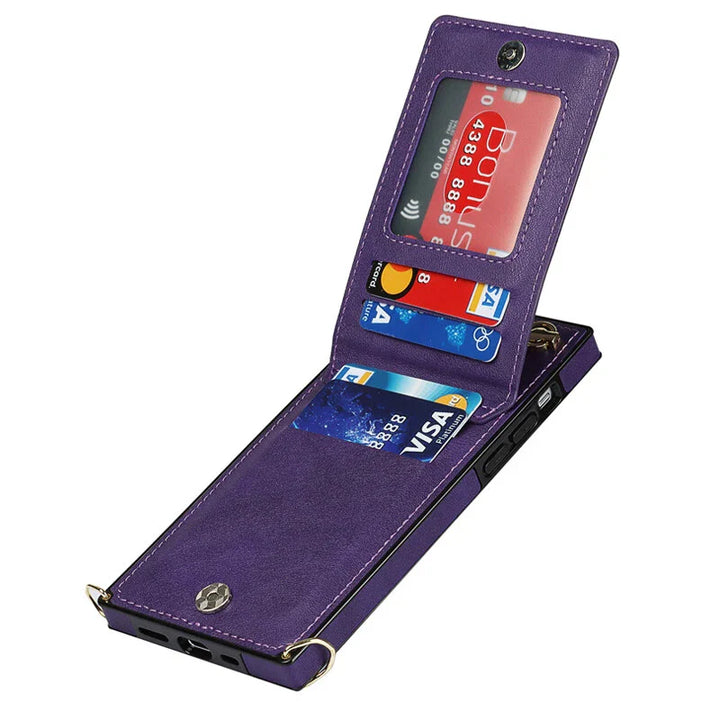 Skanto | 3i1 Telefonveske med kort- og myntlomme crossbody veske