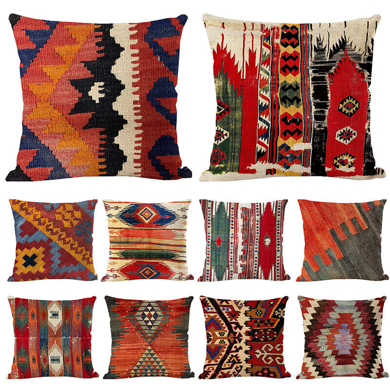 Etnisk Boho Mandala Print Kasteputevar Sofa Putetrekk Hjemmedekor Skanto