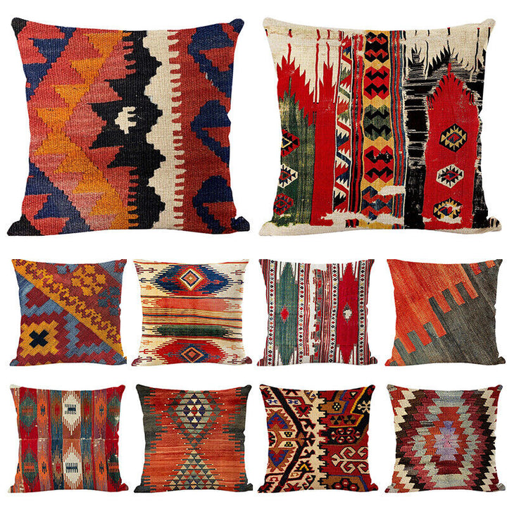 Etnisk Boho Mandala Print Kasteputevar Sofa Putetrekk Hjemmedekor Skanto