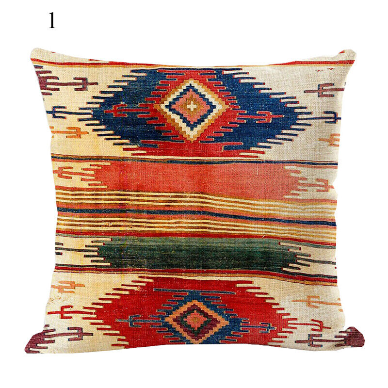 Etnisk Boho Mandala Print Kasteputevar Sofa Putetrekk Hjemmedekor Skanto