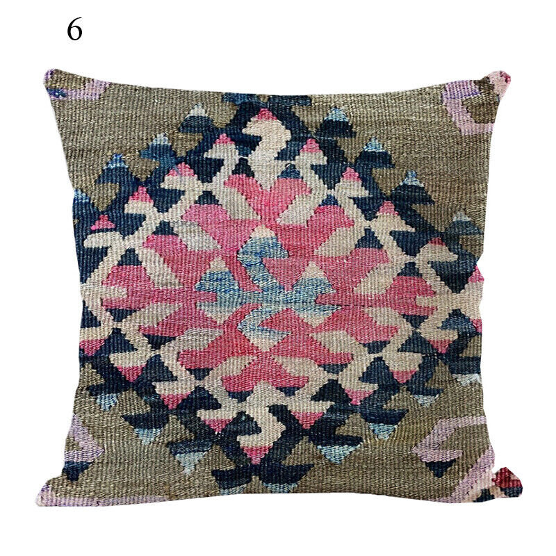 Etnisk Boho Mandala Print Kasteputevar Sofa Putetrekk Hjemmedekor Skanto