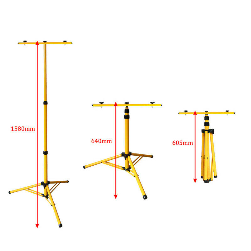 LED Flomlys med Stativ Konstruksjon Lys 2X50W Kald Hvit | Skanto